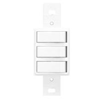 Interruptor Fame 3 teclas simples 10A sem placa Interruptor Fame 3 teclas simples 10A sem placa