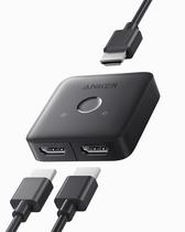 Interruptor HDMI Anker 4K @60Hz bidirecional 2x1/1x2 HDMI