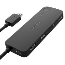 Interruptor HDMI BENFEI 4 em 1, saída 4K @60Hz, 2K @144Hz com HDMI de 30 m