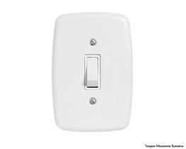 Interruptor Ideale Br 1 Simples C/Pl 3200 c/12pcs Interruptor Ideale Br 1 Simples C/Pl 3200 c/12pcs