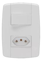 Interruptor Ilumi Mod Lev 1 Simples + Tomada 2p + T Kit C/05 Interruptor Ilumi Mod Lev 1 Simples + Tomada 2p + T Kit C/05