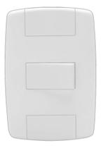 Interruptor Ilumi Mod Lev Modular C/ Placa Simples Kit C/10