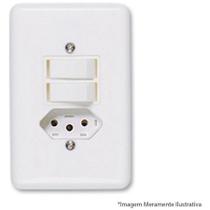 Interruptor Ilumi Stylus 2 Teclas Simpl+tom 2p+t com Pl 10a 25 - Ilumi