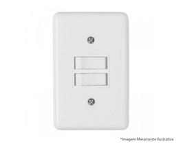 Interruptor Ilumi Stylus 2 Teclas Simples C/Pl 2018