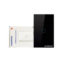 Interruptor Intel Wi-Fi Novadigital 1 Botão Lite-S - Branco Interruptor Intel Wi-Fi Novadigital 1 Botão Lite-S - Branco