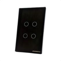 Interruptor Intel Wi-Fi Novadigital 4 Botões Lite-S - Branco