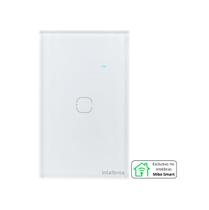 Interruptor Intelbras Touch Inteligente 1 Tecla EIW 1001 Intelbras Branco Interruptor Intelbras Touch Inteligente 1 Tecla EIW 1001 Intelbras Branco