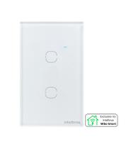 Interruptor Intelbras Touch Inteligente 2 Teclas EIW 1002 Branco