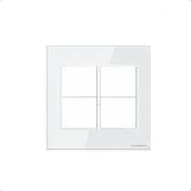 Interruptor Intelig Zigbee Tecla Física 4Botões 4X4 - Branco