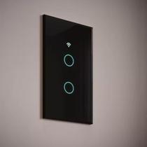 Interruptor Inteligente 1 2 3 Botão Wifi Smart Automação Touch Branco ou Preto App Controle Alexa Google Home Interruptor Inteligente 1 2 3 Botão Wifi Smart Automação Touch Branco ou Preto App Controle Alexa Google Home