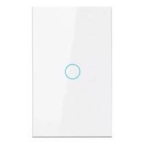 Interruptor Inteligente 1 botão 110V / 220V controle remoto voz wifi 3500W Androide