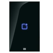 Interruptor Inteligente 1 Botão Weg Home Preto Interruptor Inteligente 1 Botão Weg Home Preto