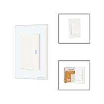 Interruptor Inteligente 1 Botão Zigbee Tecla Física c/ LED Interruptor Inteligente 1 Botão Zigbee Tecla Física c/ LED