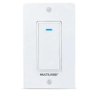 Interruptor Inteligente 1 Tecla Wi-Fi Multilaser Liv SE235 Branco - --