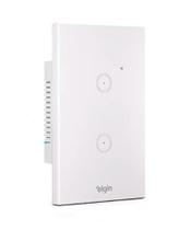 Interruptor Inteligente 2 Botoes Branco 4x2 WiFi Elgin