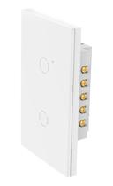 Interruptor Inteligente 2 Botões Touch Wi-fi App Alexa Vidro