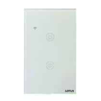 Interruptor inteligente 2 botões wifi 4x2 - branco