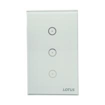 Interruptor inteligente 3 botões zigbee 4x2 - branco