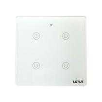 Interruptor inteligente 4 botões zigbee 4x4 - branco - Lotus