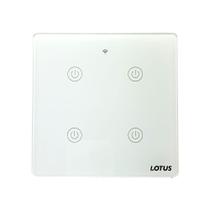 Interruptor inteligente 4 botões zigbee 4x4 - branco