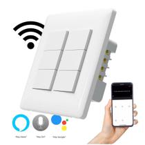 Interruptor Inteligente 4X4 Wifi 6 Módulos Configurável - AGL