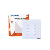 Interruptor Inteligente 8 Botões Zigbee - Novadigital