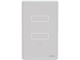 Interruptor Inteligente de Iluminação 1106116 - AGL Wi-Fi 2 Botões