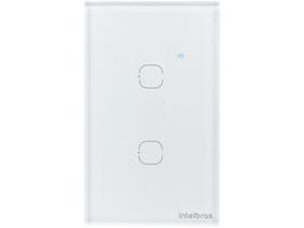 Interruptor Inteligente de Iluminação EWS 1002 Touch Smart Intelbras Wi-Fi compatível