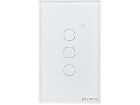 Interruptor Inteligente de Iluminação EWS 1003 - Touch Smart Intelbras Wi-Fi compatível com Alexa