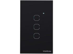 Interruptor Inteligente de Iluminação EWS 1003 - Touch Smart Intelbras Wi-Fi compatível com Alexa