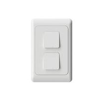 Interruptor Inteligente Duas Teclas Wifi AGL Controle de Voz Interruptor Inteligente Duas Teclas Wifi AGL Controle de Voz