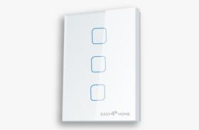 Interruptor inteligente easy4home easytouch 3 botões Interruptor inteligente easy4home easytouch 3 botões