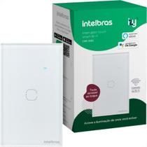 Interruptor Inteligente Intelbras Wifi Touch Branco 1 Tecla Ews 1001