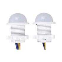 Interruptor Inteligente LED Com Sensor PIR Ajustável Para Fita De Luz AC85-265V Detector De
