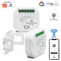 Interruptor Inteligente Mini Módulo Relé Wifi 1 ou 2 Canais 10A Alexa Google Tuya SmartLife Bivolt 2300W Automação Interruptor Inteligente Mini Módulo Relé Wifi 1 ou 2 Canais 10A Alexa Google Tuya SmartLife Bivolt 2300W Automação