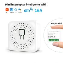 Interruptor Inteligente Mini Wifi 16A DIY Controle De 2 Vias Relé De Temporização Para Tuya Smart