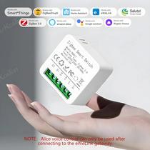 Interruptor Inteligente Mini ZigBee 16A eWeLink DIY Relé Para SmartThings Alexa Google Home