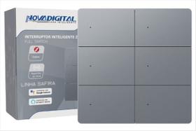 Interruptor Inteligente NovaDigital 6 Teclas Físicas Zigbee