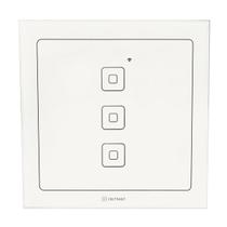 Interruptor Inteligente Outmat Touch Wi-Fi - 4x4 - 3 Botões - Branco