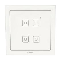 Interruptor Inteligente Outmat Touch Wi-Fi 4X4 Branco Alexa