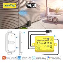 Interruptor Inteligente Para Abertura De Porta De Garagem WiFi LoraTap Elétrico Tuya Automação