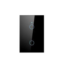 Interruptor Inteligente Preto Wifi 2 Botoes Touch Avant Neo