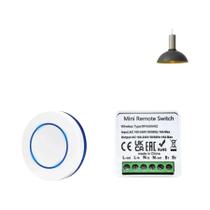 Interruptor Inteligente RF Bidirecional 433MHz Controle Remoto Sem Fio Receptor De Relé 16A Para