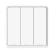Interruptor Inteligente Sem Fio MOES 4 Gang Tuya ZigBee Personalizável Com 12 Cenas, Alimentado Por