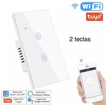Interruptor inteligente smart wi fi alexa 2 teclas