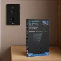 Interruptor Inteligente Smart Wi-fi Alexa google 2 Botões 4x2 Bivolt Preto Cod: 291990383 Neo Avant Interruptor Inteligente Smart Wi-fi Alexa google 2 Botões 4x2 Bivolt Preto Cod: 291990383 Neo Avant