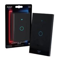 Interruptor Inteligente Smart Wifi 1 Botão Touch 4x2 Digital Smart Alexa Google Home - AVANT NEO