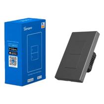 Interruptor Inteligente Sonoff M5-2C-120 Wi-Fi 2 Botões Parede Controle Remoto Compatível Alexa Google Home Automação Residencial