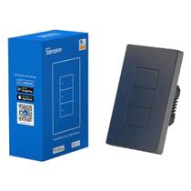 Interruptor Inteligente Sonoff M5-3C-120 Wi-Fi 3 Botões Controle Remoto Compatível Alexa Google Home Automação Residencial
