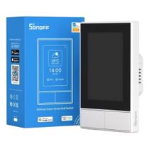 Interruptor Inteligente Sonoff NSPANEL-USW Wi-Fi Parede Controle Remoto 2.4GHz Compatível Alexa Google Home Branco